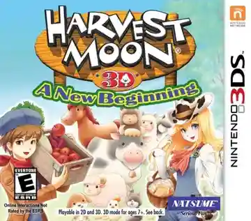 Harvest Moon 3D A New Beginning (Usa)